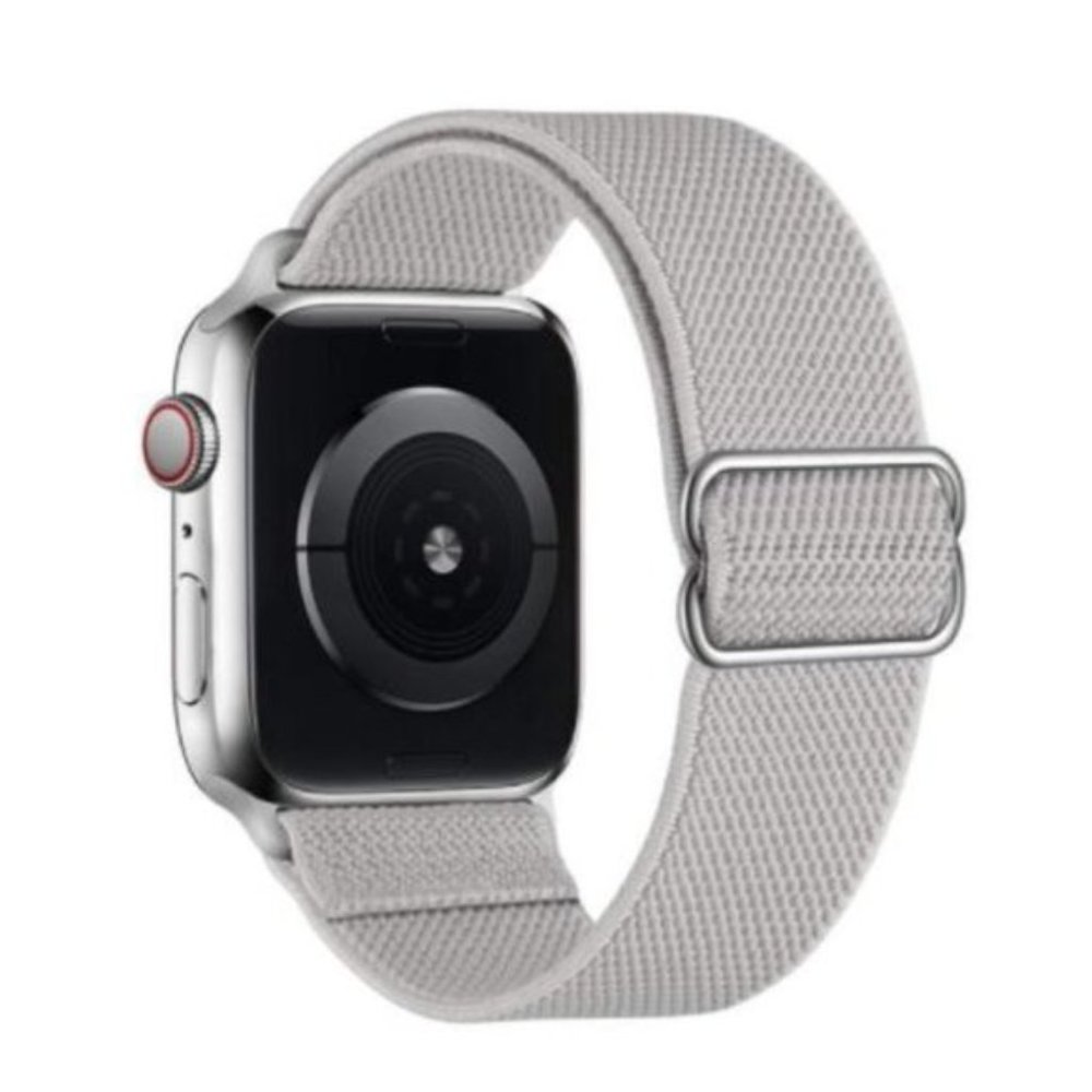 NEW BAND Silver Adjustable Strap For Apple Watch